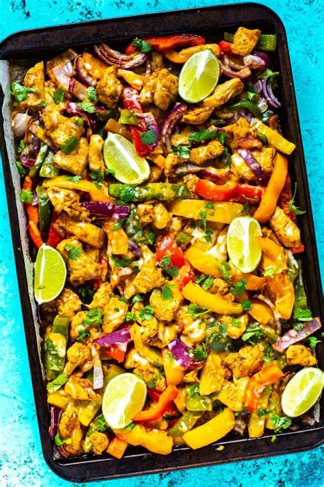 Sheet pan dinners are some of my most favorite recipes. The BEST Sheet Pan Chicken Fajitas - The Girl on Bloor