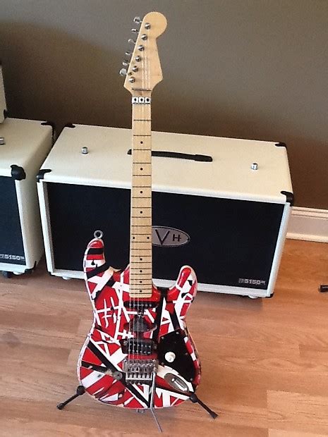 Maybe you would like to learn more about one of these? Eddie Van Halen Replica Frankenstrat Guitar Red/Black ...