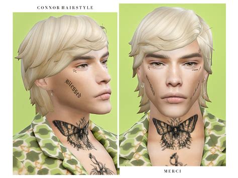 Mercisims New Maxis Match Hairstyle For The Sims4 24 Ea