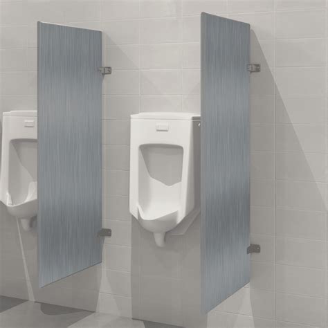 Wall Hung Urinal Screen Stainless Steel Partition Plus