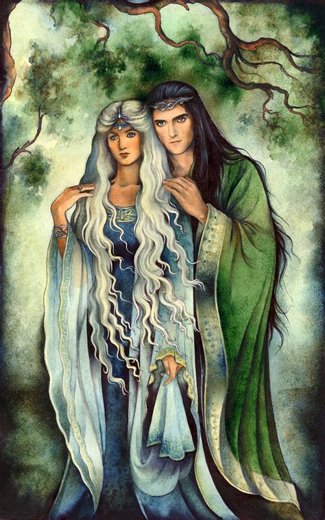 Elrond And Celebrian By Ebe Kastein On Deviantart