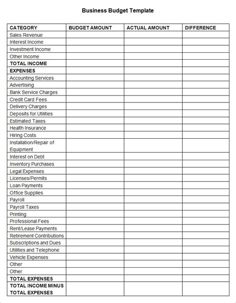 Budget Template Word Document Ten Reasons Why People Like Budget ...