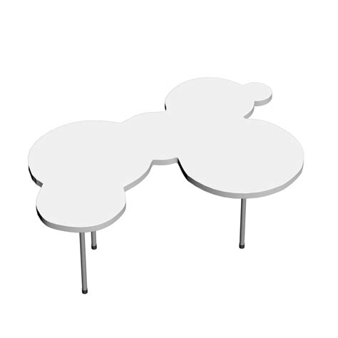 This accent table can even be customized to so the cloud is made according to your emotions and feelings. Cloud Coffee Table - Design and Decorate Your Room in 3D