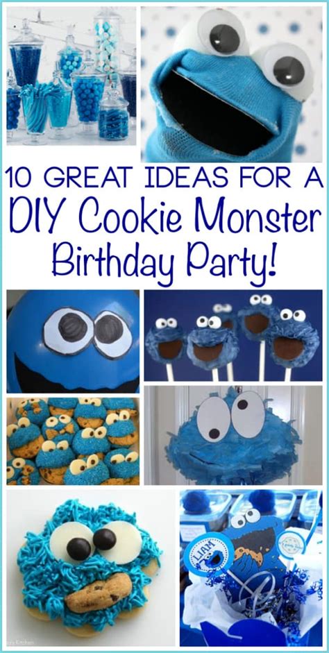 Cookie Monster Party Ideas For An Impressive Diy Birthday Party