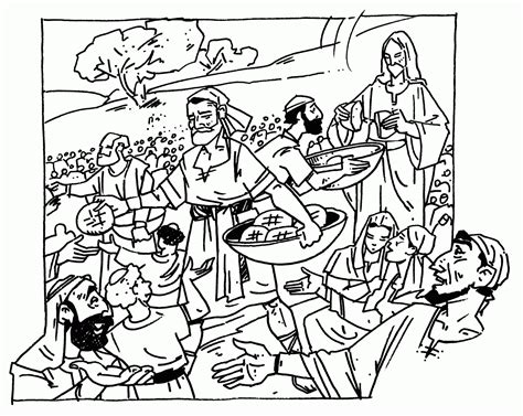 You can get the best discount of up to 71% off. Coloring Pictures Of Jesus Feeding The 5000 - Coloring Home