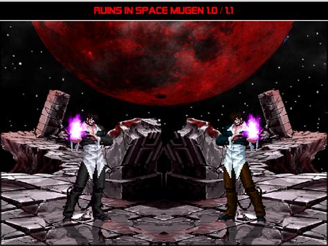 The Mugen Fighters Guild Mugen 10 Mugen 11 Ruins In Space