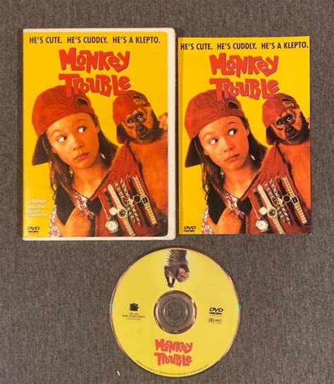 Monkey Trouble Dvd 2002 1994 W Insert Ebay