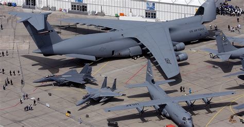 Boeing C5 Galaxy C 130 Hercules And F 15 Eagle Size Comparison