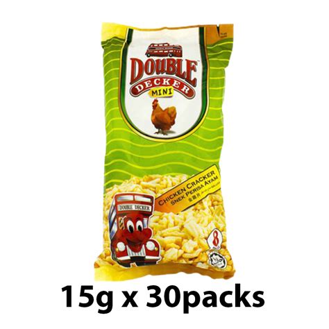 Double Decker Cracker Chicken 15g X 30 S Bestime Global Sdn Bhd
