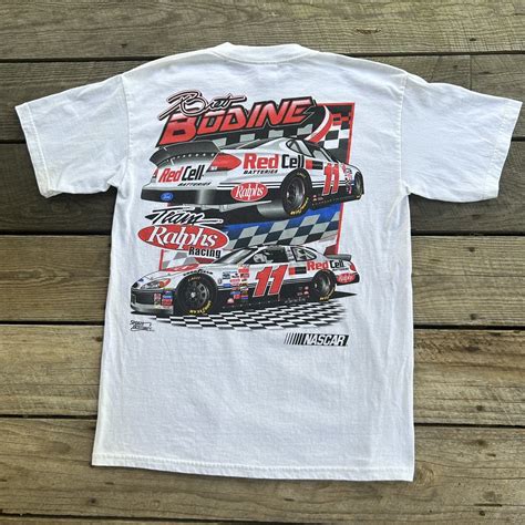 Vintage Vintage 90s Nascar Brett Bodine Racing Graphic T Shirt Grailed