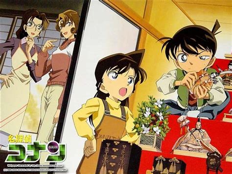 Anime Detective Conan Shinichi Kudo Mouri Ran Hd Wallpaper Peakpx