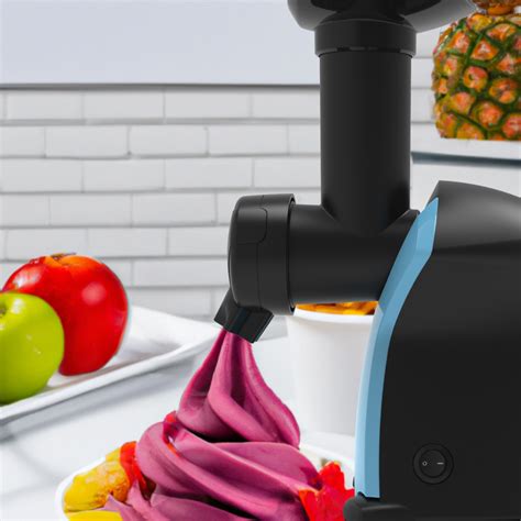 Frozay Soft Serve Frozen Fruit Sorbet Dessert And Ice Cream Maker Drinkpod