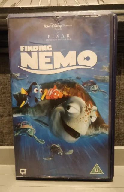 Walt Disney Finding Nemo Vhs Vintage Retro Vhs Video Tape