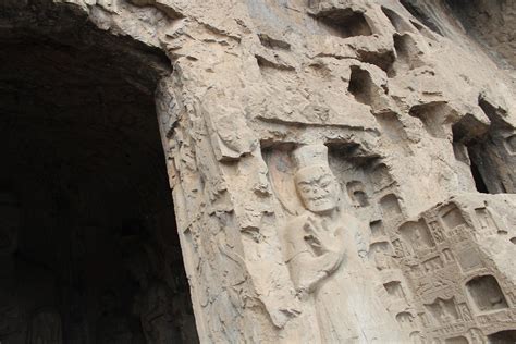 Cave At The Longmen Grottoes Near Luoyang Henan China Flickr