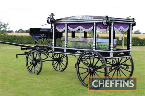 Victorian Horse Drawn Hearse C1890 Built In The Uk And Restored In