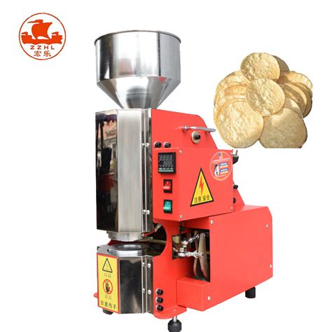Large Capacity Automatic Puffed Rice Cake Making Machine China Chilli