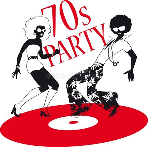 70s Party Clip Art Stock Vector Illustration Of Discotheque 107251870