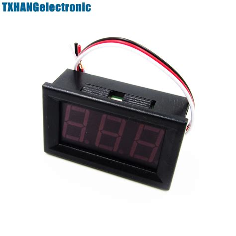 NEW DC 3 2V To 30V Blue LED Panel Meter Mini Digital Voltmeter In