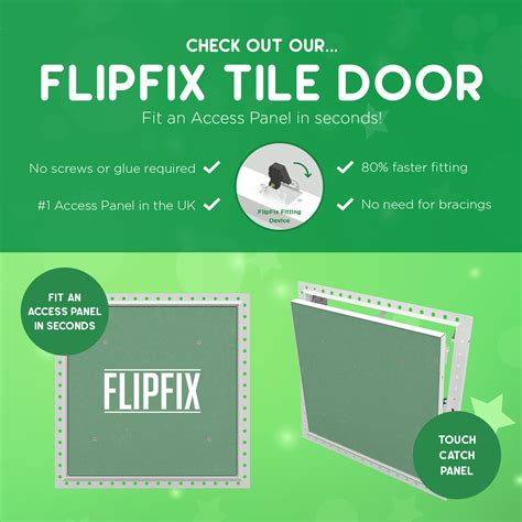 FlipFix Tile Door Access Panels | Access panels, Access panel, Ceiling beams