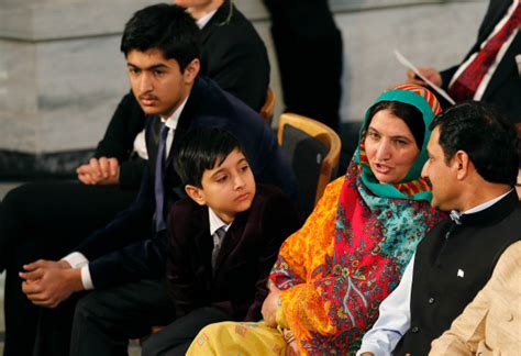 Ms yousafzai was shot in the head by a taliban gunman at the age of 15 after campaigning for girls to be educated in her native pakistan. Malala Yousafzai And Kailash Satyarthi Shine At The Nobel ...