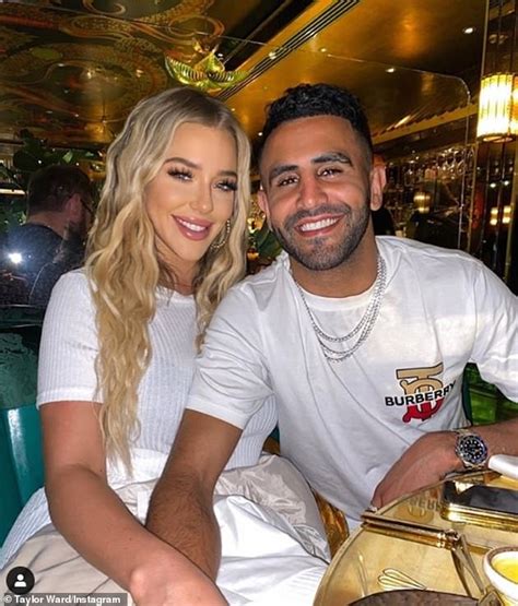 Manchester City Star Riyad Mahrez Is Engaged To Taylor Ward After Proposing In Mykonos Daily