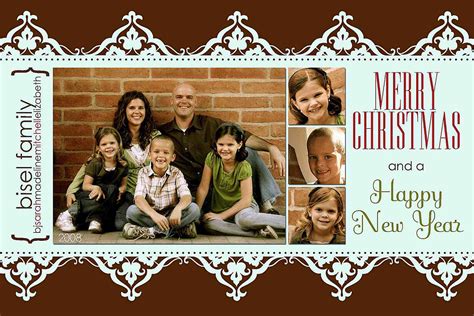 Just insert photo with photoshop. 11 Free Templates for Christmas Photo Cards