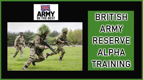 British Army Reserve Phase 1 Alpha Training Youtube