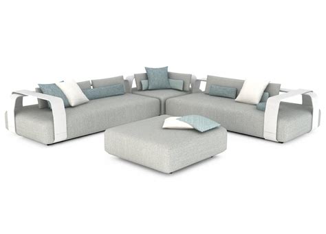It allows you to create a perfect lounge area which can be customised to suit your garden setting. Manutti Kumo Large Garden Corner Sofa | Manutti Outdoor Furniture At Go Modern London