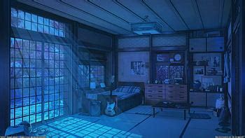 ArtStation Purple Bedroom Anastasia Ermakova Anime Gamer Room HD