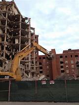 Photos of Edgewater Hospital Demolition