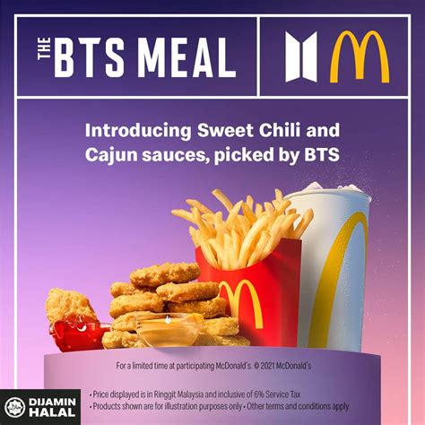 Mcdonald's bts meal is here through june 20 with mcnuggets and spicy dipping sauces. Mcdonald's BTS Meal Limited Time Deals