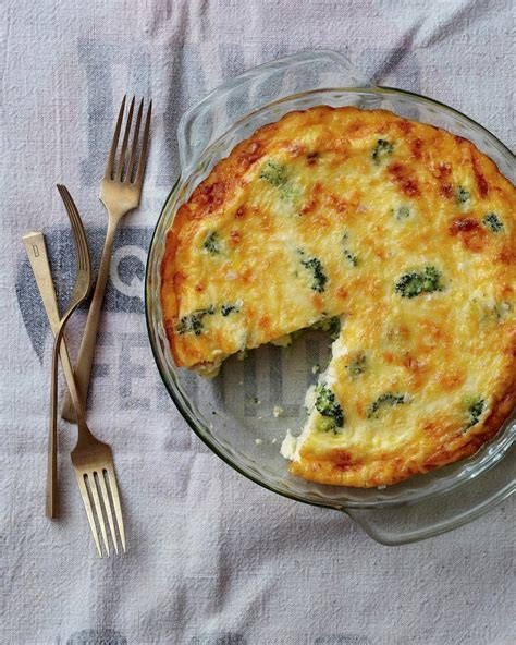 Crustless Broccoli and Cheddar Quiche | Cup of Jo