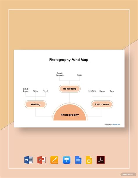 Photography Mindmap Template In Apple Keynote Imac Free Download