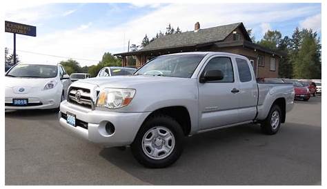 2009 TOYOTA TACOMA - 4 CYLINDER 2WD Outside Victoria, Victoria