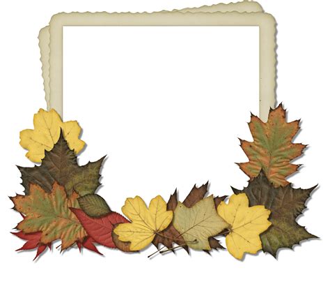 Fall Leaf Border Png Free Logo Image