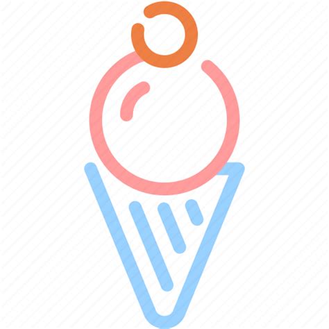 Dessert, food, icecream, icecream cone, sweet icon ...