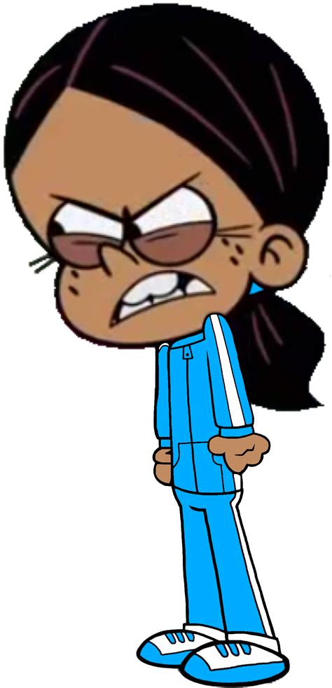 Ronnie Anne As Violet Beauregarde Catcf Angry By Azooz2662 On