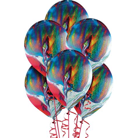 Rainbow Marble Balloons 15ct Party City