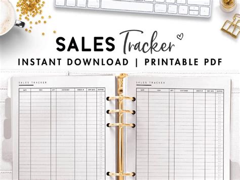 Printable Simple Sales Tracker World Of Printables