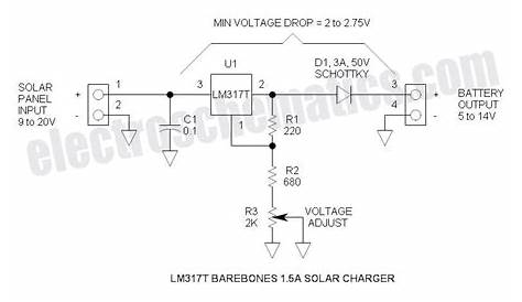 Solar Battery Charger Circuit