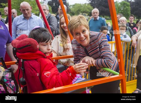 First Minister Nicola Sturgeon Officially Opens Play As One Scotlands