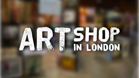 Art Shop In London Youtube