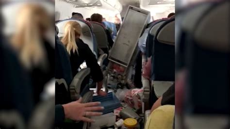 delta flight makes emergency landing after extreme turbulence 3 sent to hospital the