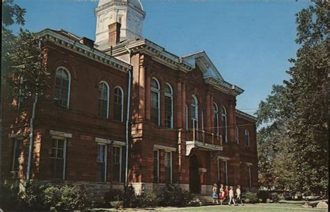 Sumter County Courthouse Livingston Al Postcard