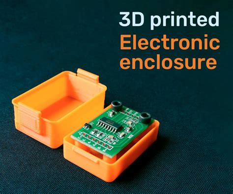 3d Printed Electronic Enclosure 4 Steps With Pictures Instructables