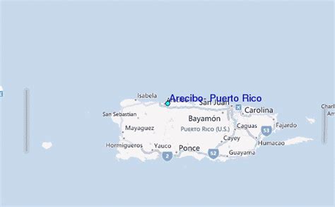 Arecibo Puerto Rico Tide Station Location Guide