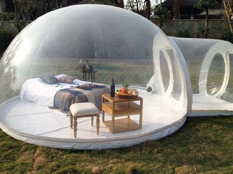 Inflatable Bubble Tent Cave Innovations Be In Harmony With Nature