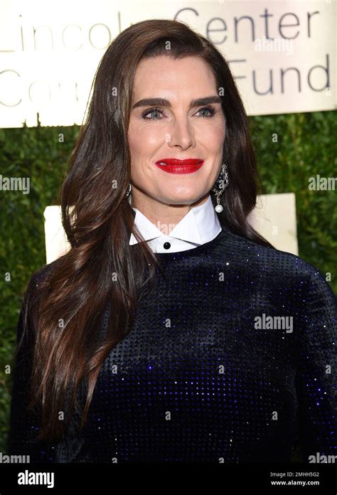 Brooke Shields Arrives At The Lincoln Center Corporate Fund Fashion