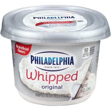 Kraft Philadelphia Whipped Original Cream Cheese Spread From Mollie