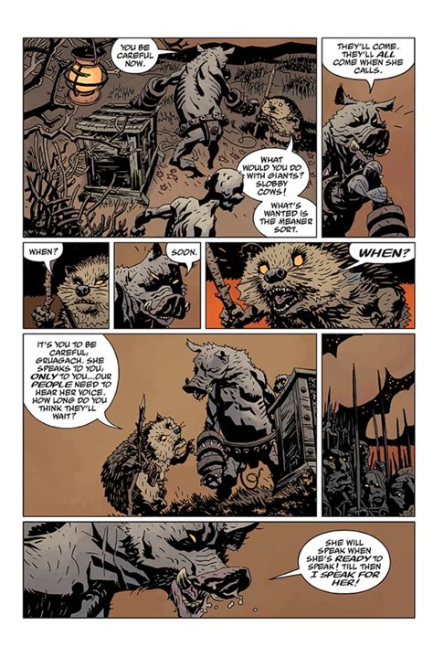 Hellboy Omnibus Volume 3 The Wild Hunt Tpb Profile Dark Horse Comics